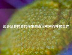 澳客足彩网官网探索澳客足彩网的神秘世界
